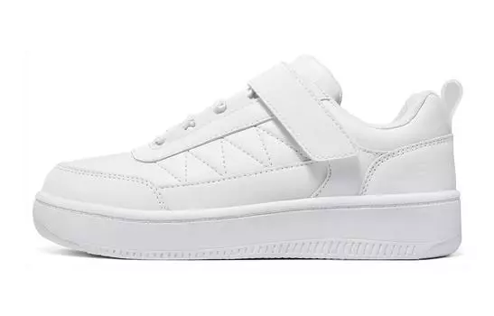 Детские кроссовки для скейтбординга Kids Low-top White Skechers, белый