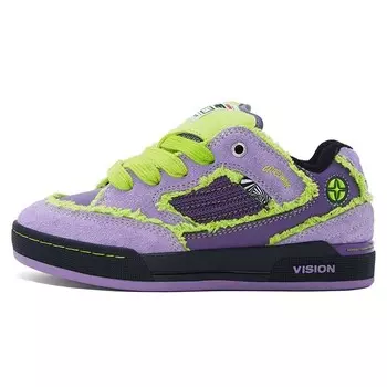 Детские кроссовки для скейтбординга Kids Low-top Purple Vision Street Wear, фиолетовый