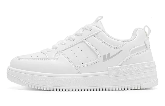 Детские кроссовки для скейтбординга Kids Low-top White Warrior, белый