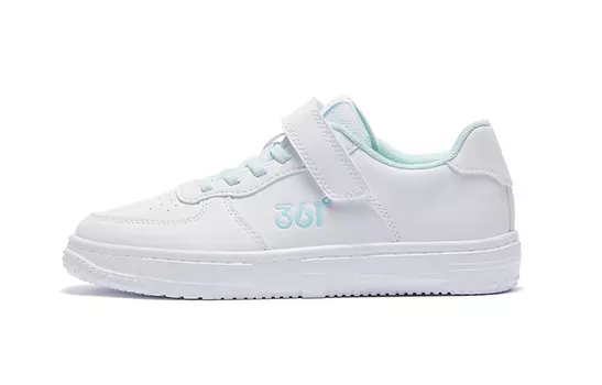 Детские кроссовки для скейтбординга Kids Low-top White 361°Kids, белый