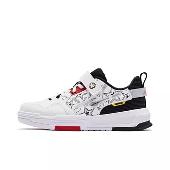 Детские кроссовки для скейтбординга Kids Low-top Erke Белый/черный Erke Kids, черный