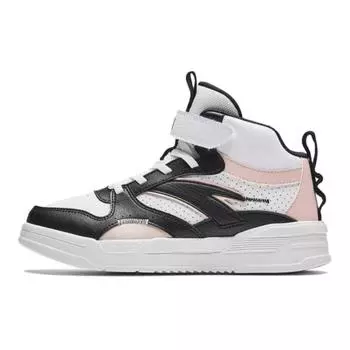 Детские кроссовки для скейтбординга Kids Mid-top Dark Obsidian/Fierce Pink/White Anta Kids, розовый