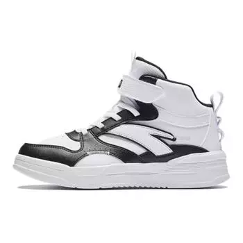 Детские кроссовки для скейтбординга Kids Mid-top White/Black Anta Kids, белый/черный