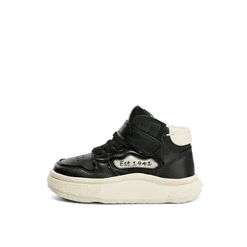 Детские кроссовки для скейтбординга Kids Mid-top White Jeep, черный