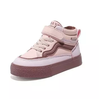 Детские кроссовки для скейтбординга Kids Mid-top Purple Babaya, розовый
