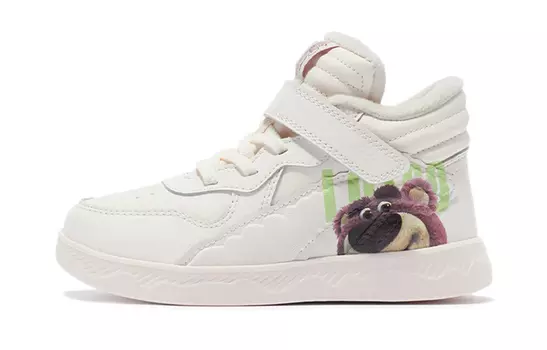 Детские кроссовки для скейтбординга PS High-top розовые/бежевые Lining Young