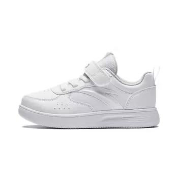 Детские кроссовки для скейтбординга PS Low-top White Anta Kids, белый