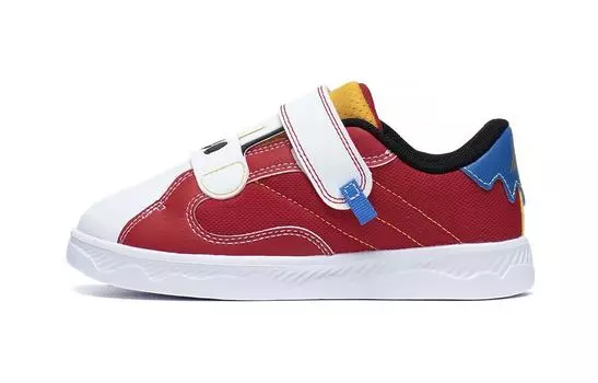 Детские кроссовки для скейтбординга PS Low-top красные/желтые/синие Lining Young