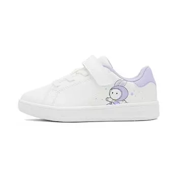 Детские кроссовки для скейтбординга PS Low-top White Xtep, фиолетовый