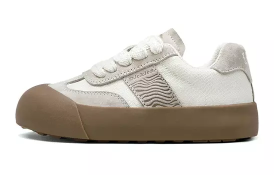 Детские кроссовки для скейтбординга PS Low-top бежевый/бежевый/бежевый Dickies, коричневый