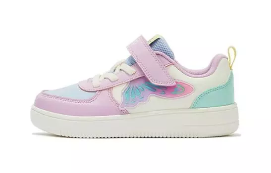 Детские кроссовки для скейтбординга PS Low-top Белый/Фиолетовый/Синий Xtep