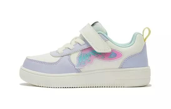 Детские кроссовки для скейтбординга PS Low-top Белый/Фиолетовый Xtep