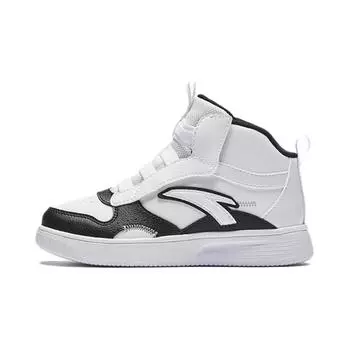 Детские кроссовки для скейтбординга PS Mid-top Ivory/Grey Anta Kids, белый/черный