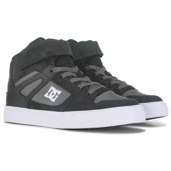 Детские кроссовки для скейтбординга Pure High Top EV Little/Big Kid Dc Shoes, серый