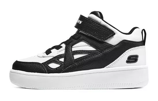 Детские кроссовки для скейтбординга Sport Court 92 GS Low-top, черные/белые Skechers