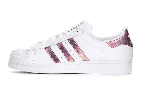 Детские кроссовки для скейтбординга Superstar GS Low-top White Adidas Originals
