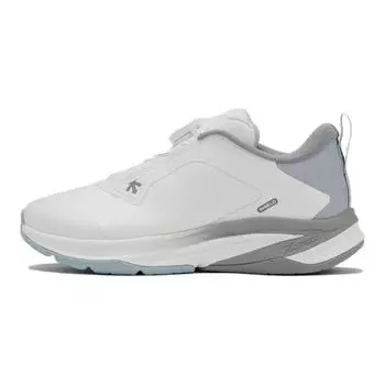 Детские кроссовки Enerzite GS Low-top Бежевый/Серый Descente, белый/серый