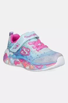 Детские кроссовки ETERNAL HEART LIGHTS Skechers, бирюзовый