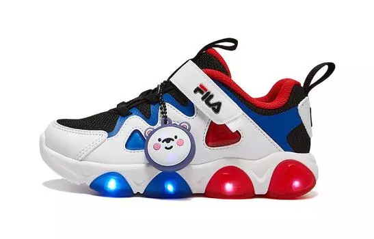 Детские кроссовки FILA BP, Blue with Black Lettering