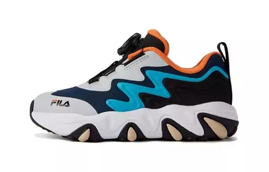 Детские кроссовки FILA BP, The moonlit night is blue and black