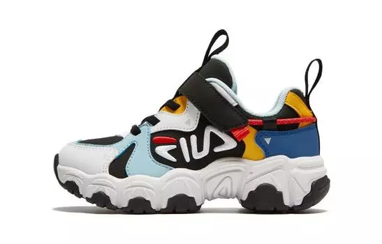 Детские кроссовки FILA Cat Claw PS, Black, blue, yellow