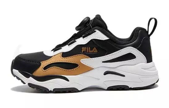 Детские кроссовки FILA GS, Black/Gold
