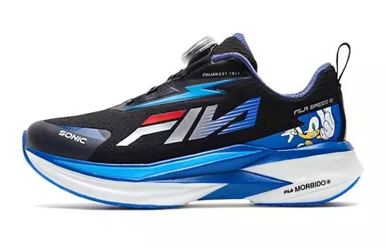 Детские кроссовки FILA GS, Black/navy blue