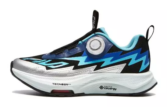 Детские кроссовки FILA GS, Black/silver gray