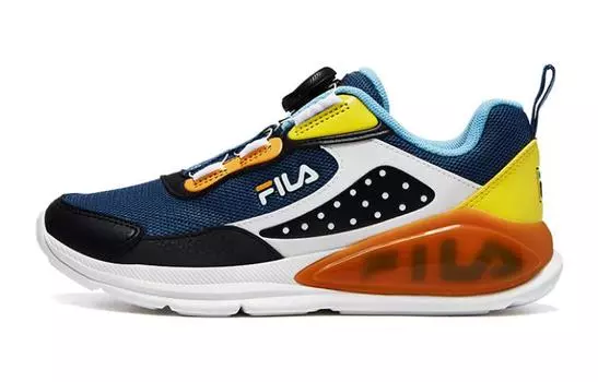 Детские кроссовки FILA GS, Blue-gold-orange