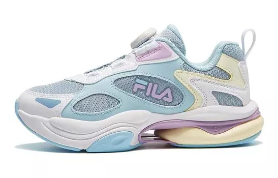 Детские кроссовки FILA GS, Sky blue/goose yellow white