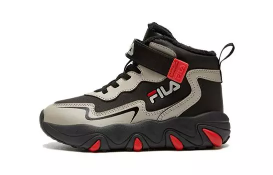 Детские кроссовки FILA PS, Black fiery red
