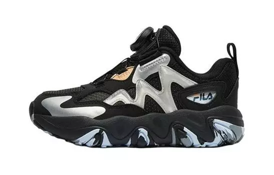 Детские кроссовки FILA PS, Black/silver gray