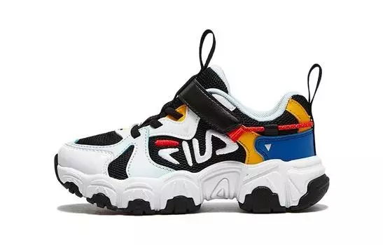 Детские кроссовки FILA PS, Core Black/Carbon/Green Spark