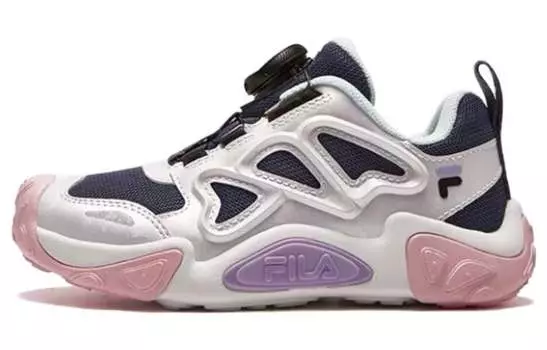 Детские кроссовки FILA PS, Dark grey blue/lilac purple