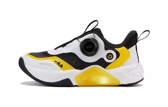 Детские кроссовки FILA PS, White and Yellow