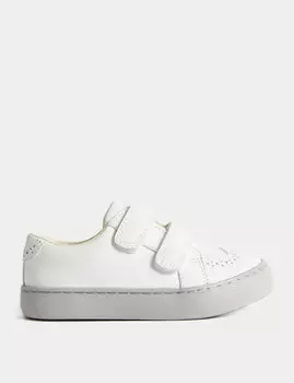 Детские кроссовки Freshfeet Riptape (4 маленьких — 13 маленьких) Marks & Spencer, белый