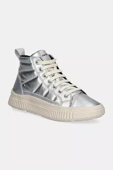 Детские кроссовки Geox LQUINNY, серебряный