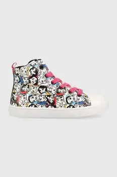 Детские кроссовки Geox x Disney, белый