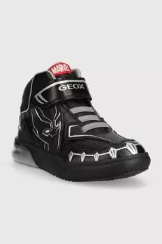 Детские кроссовки Geox x Marvel, черный