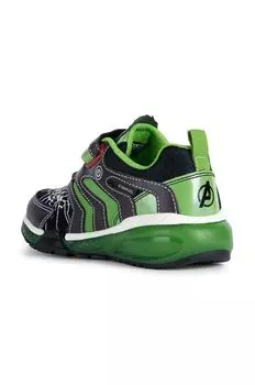 Детские кроссовки Geox x Marvel, черный