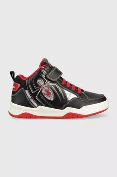 Детские кроссовки Geox x Marvel, черный