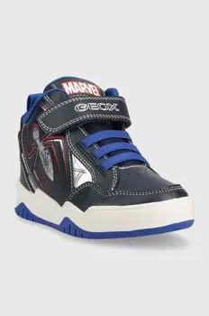 Детские кроссовки Geox x Marvel, темно-синий