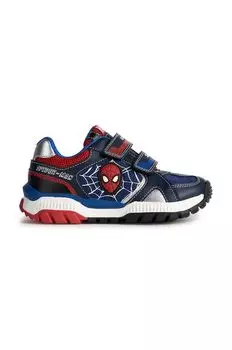 Детские кроссовки Geox x Marvel, темно-синий