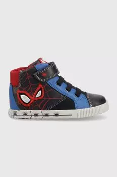 Детские кроссовки Geox x Marvel, темно-синий