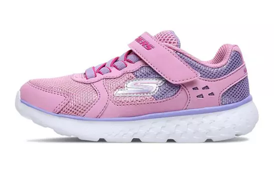 Детские кроссовки Go Run 400 GS Low-top розовые/лавандовые Skechers