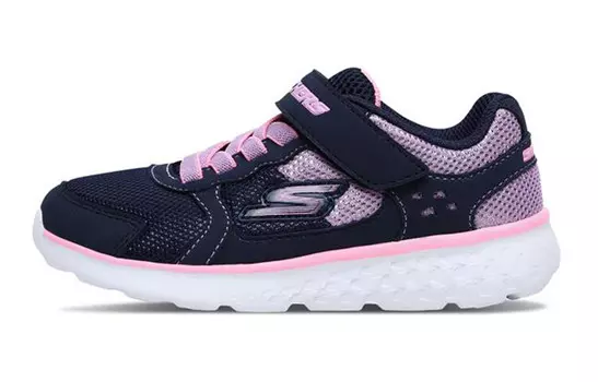 Детские кроссовки Go Run 400 GS Low-top Navy/фиолетово-розовые Skechers
