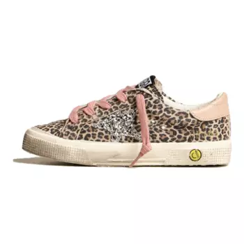 Детские кроссовки Golden Goose, леопардовый