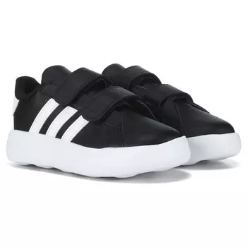Детские кроссовки Grand Court 2.0 для малышей Adidas, черный