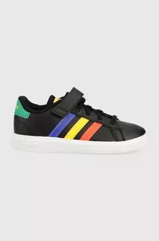 Детские кроссовки Grand Court 2. EL adidas, черный