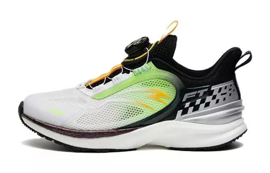 Детские кроссовки GS Low-top ANTA Белые/флуоресцентные Shines Green/черные Anta Kids